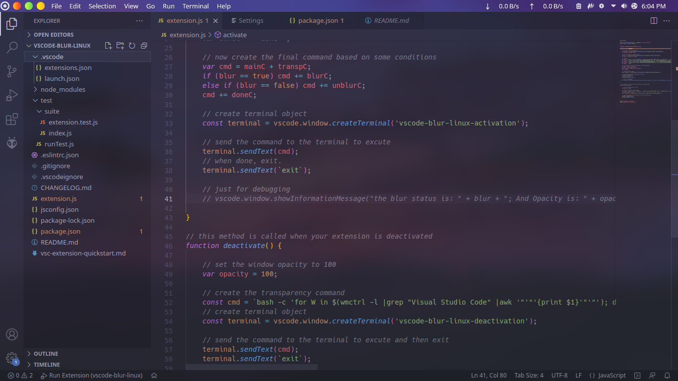 vscode-blur-linux.png